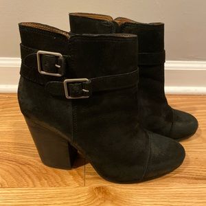Lucky Brand Jeans Black Boots